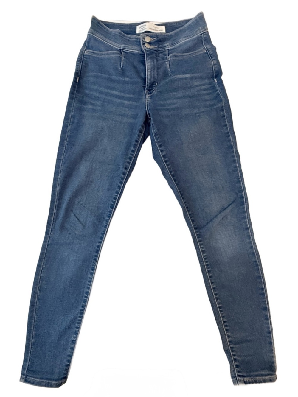 Levi Strauss High Rise Dark Blue Skinny Skinny Jeans. 4/27
